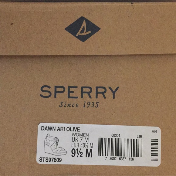 Sperry Olive Wedges - Picture 7 of 7